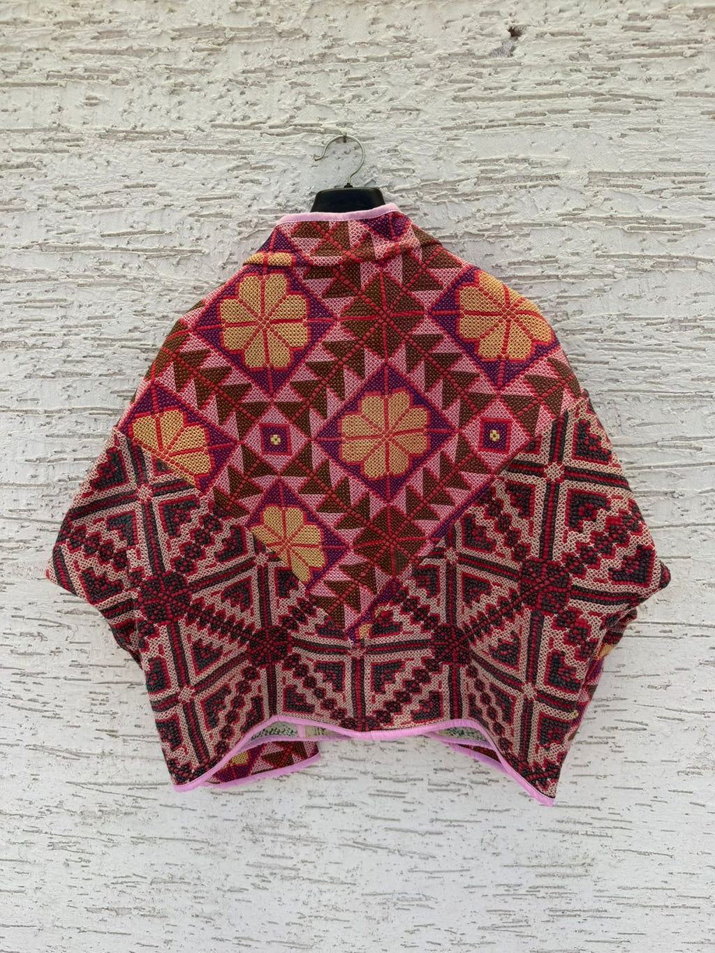 Cross Stitch Kantha Jacket
