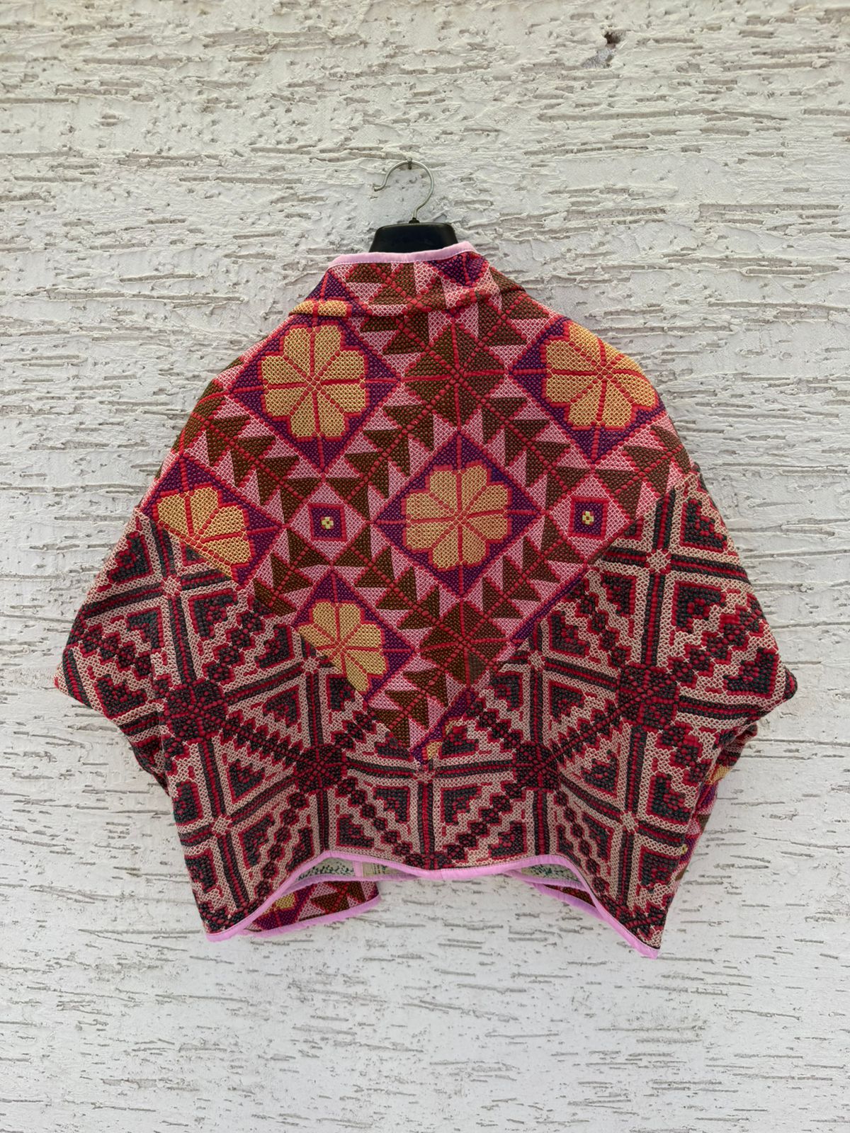Cross Stitch Kantha Jacket