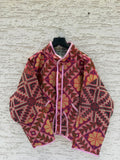 Cross Stitch Kantha Jacket