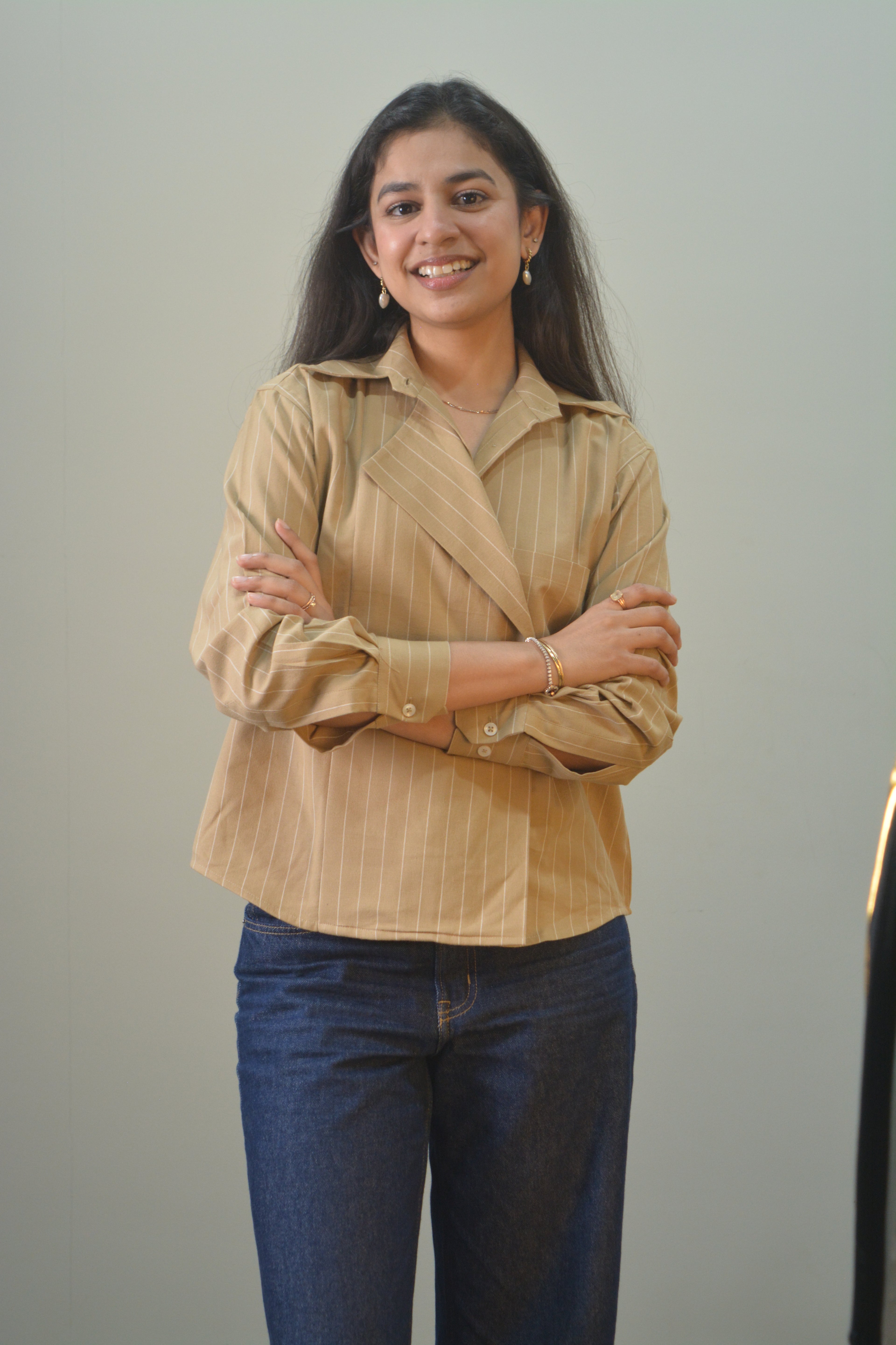 Korean Shirt - Caramel