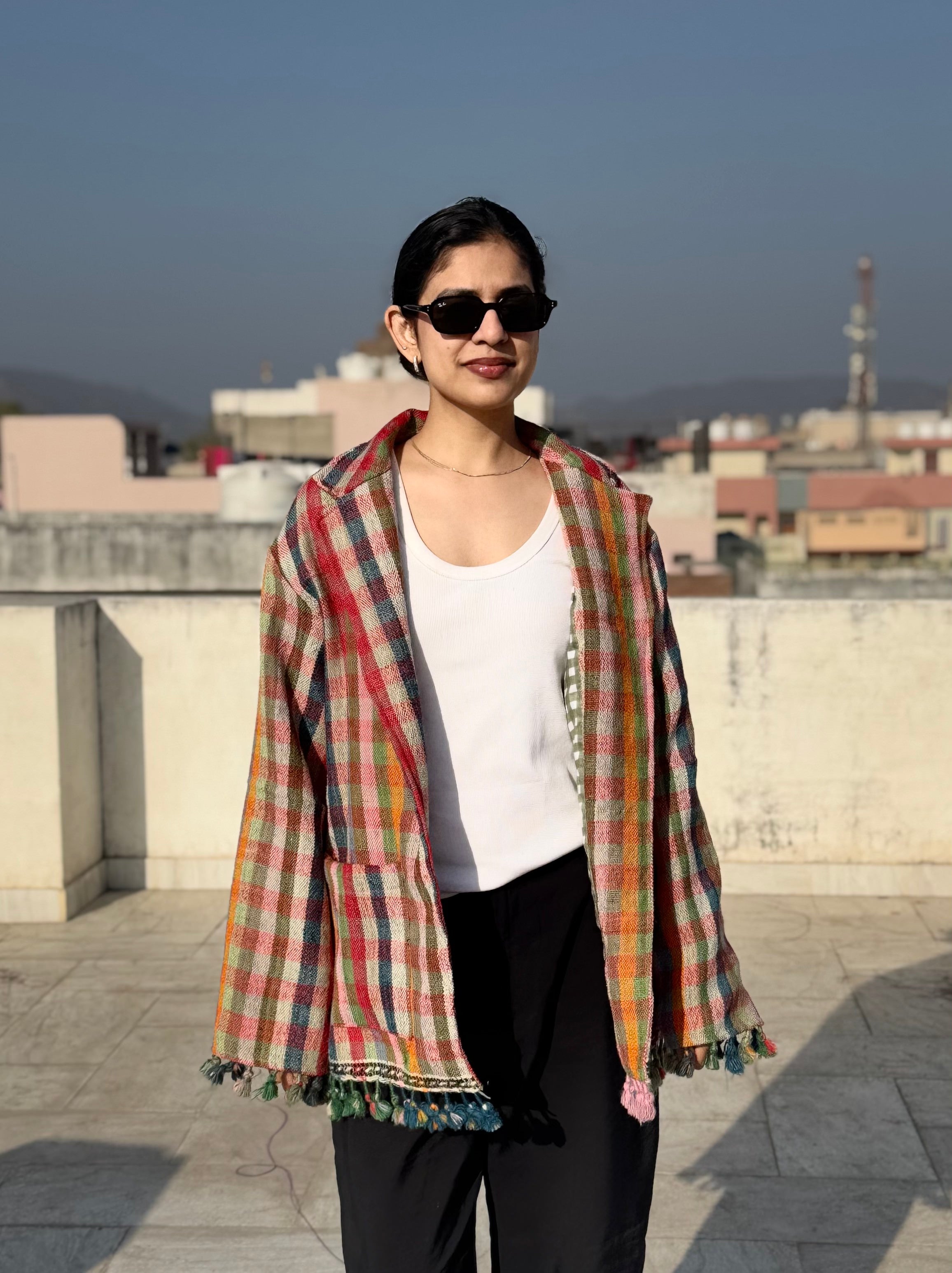 Handwoven Merino Wool Pattu Jacket