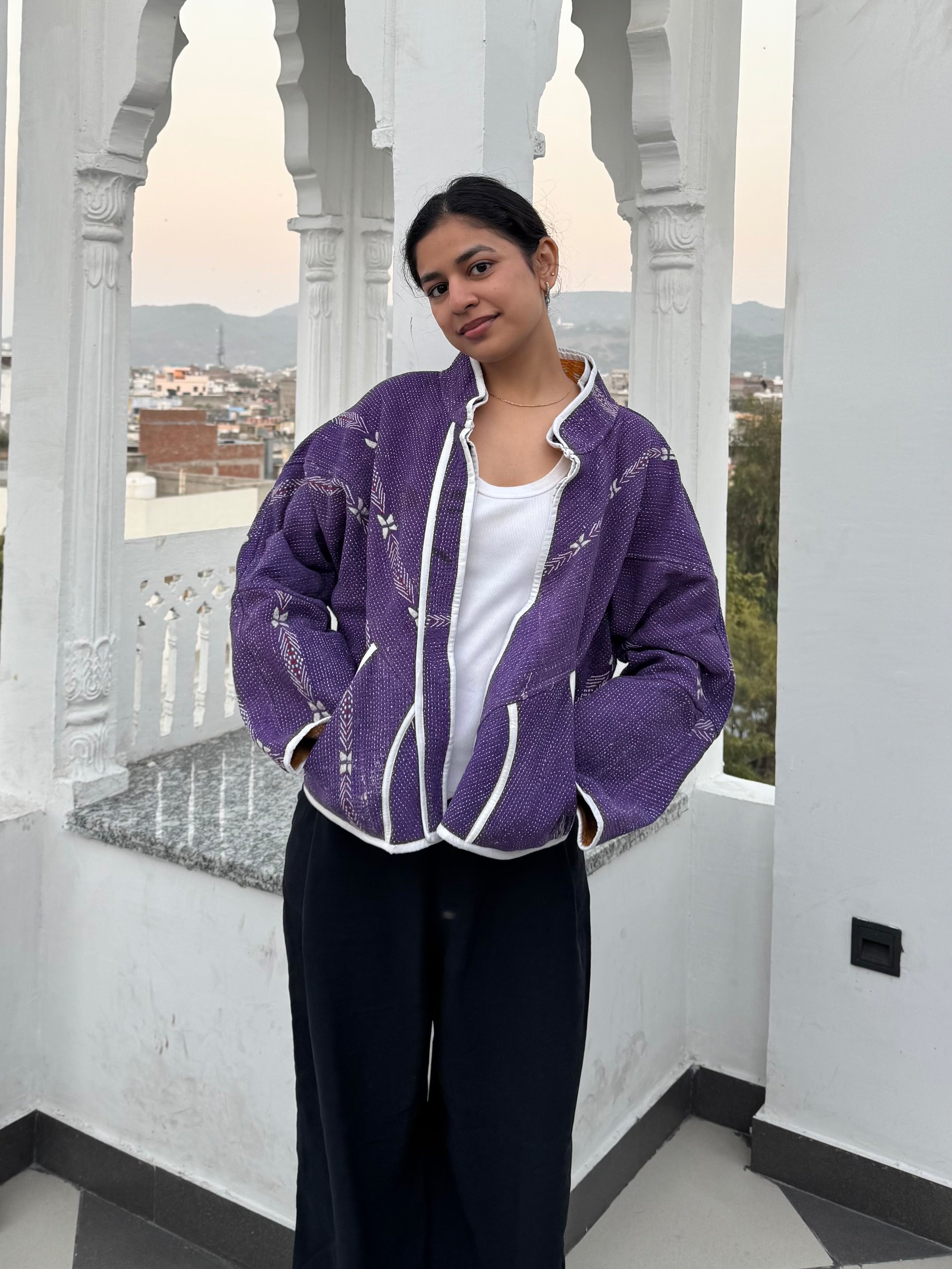 01 Kantha Patchwork Jackets - Reversible