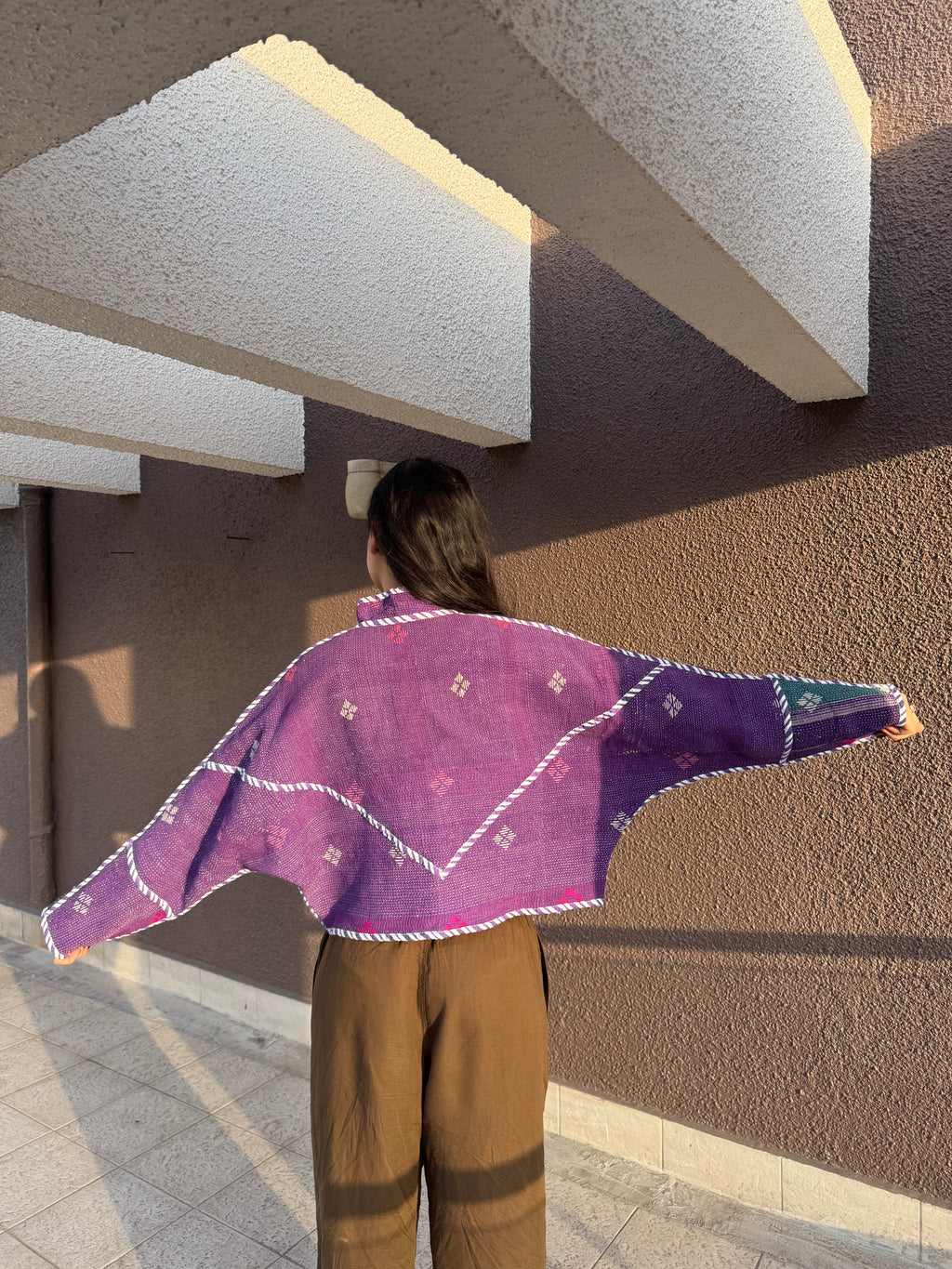 02-Cropped Kantha Jacket