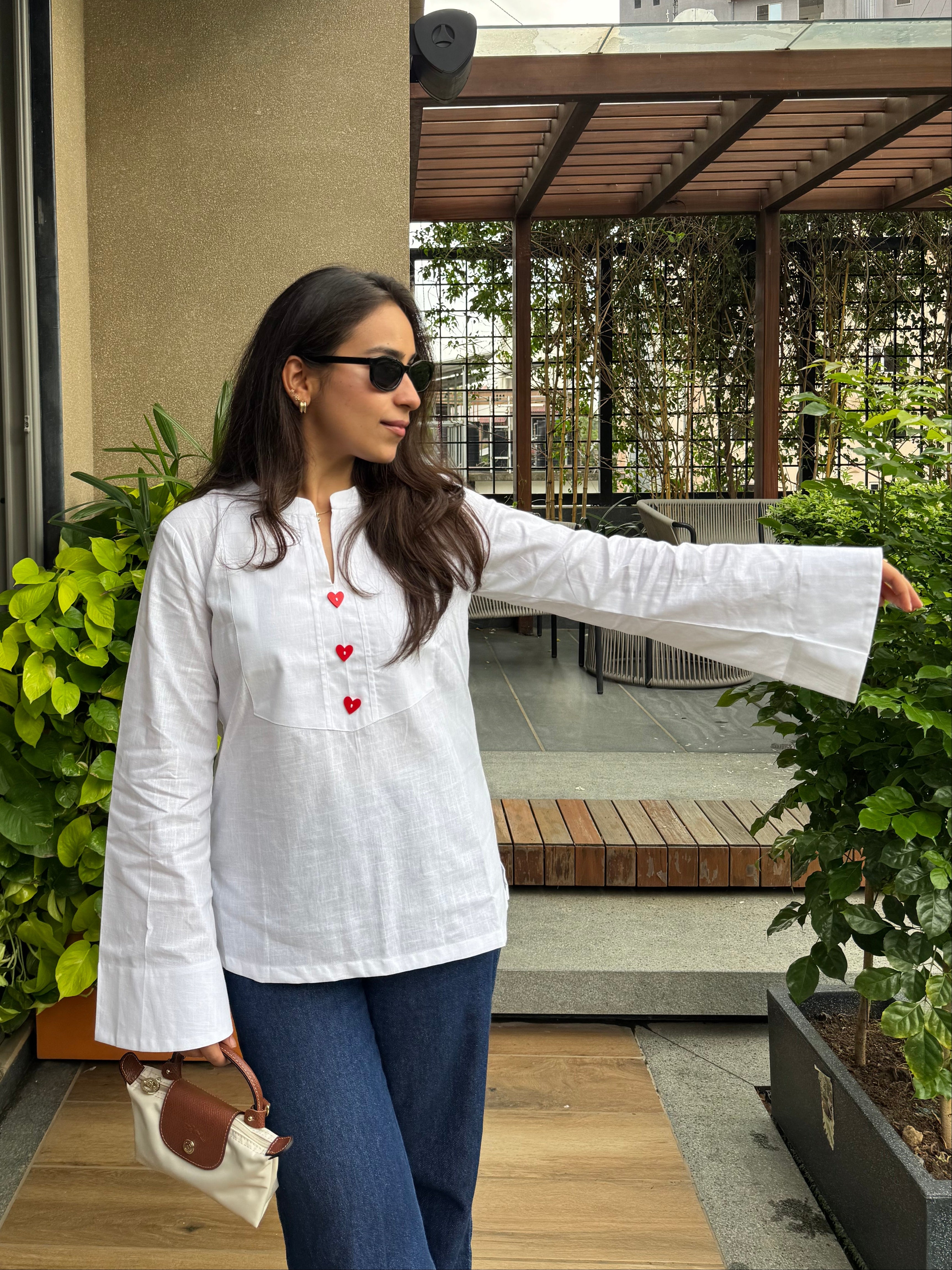 Heart Buttons Top