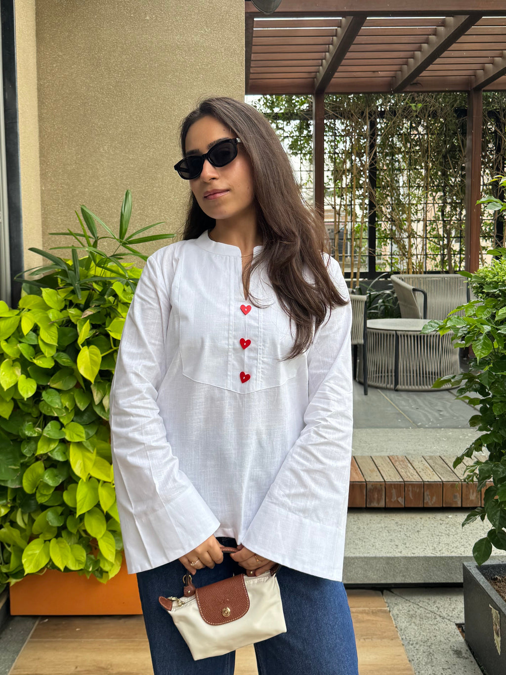 Heart Buttons Top