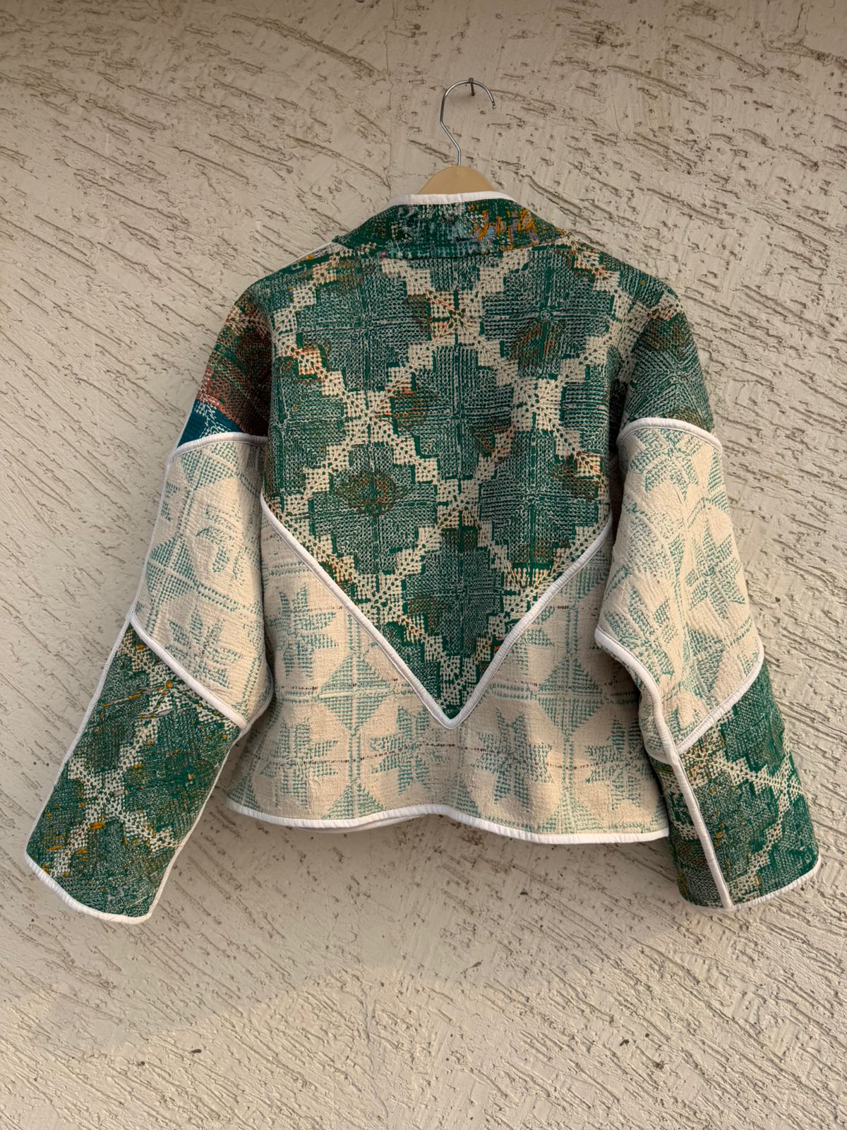 04 Cross Stitched Patchwork Jackets - Reversible