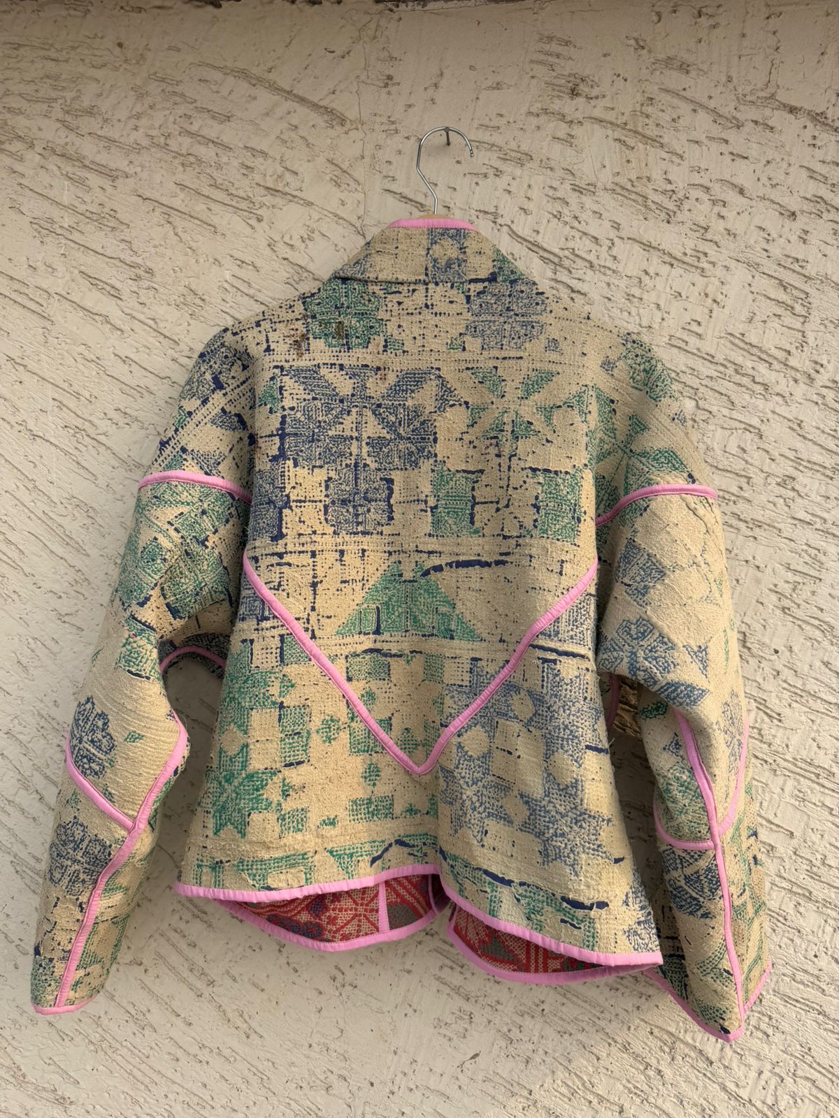 02 Cross Stitched Patchwork Jackets - Reversible