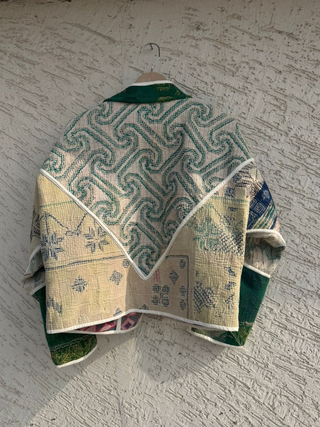 08 Cross Stitched Patchwork Jackets - Reversible