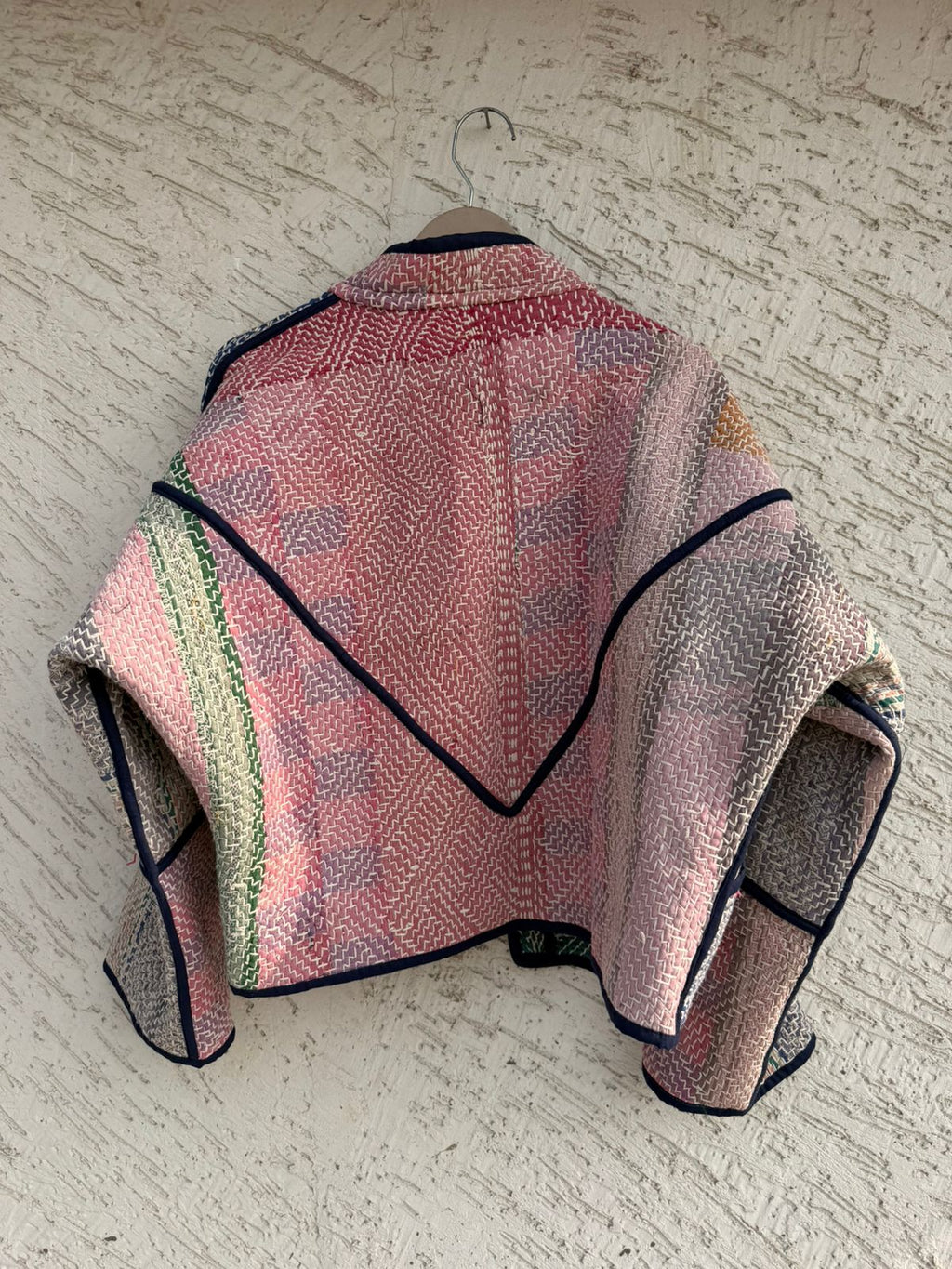 01 Lahori Kantha Jacket - Reversible