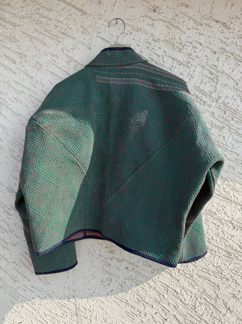02 Lahori Kantha Jacket - Reversible