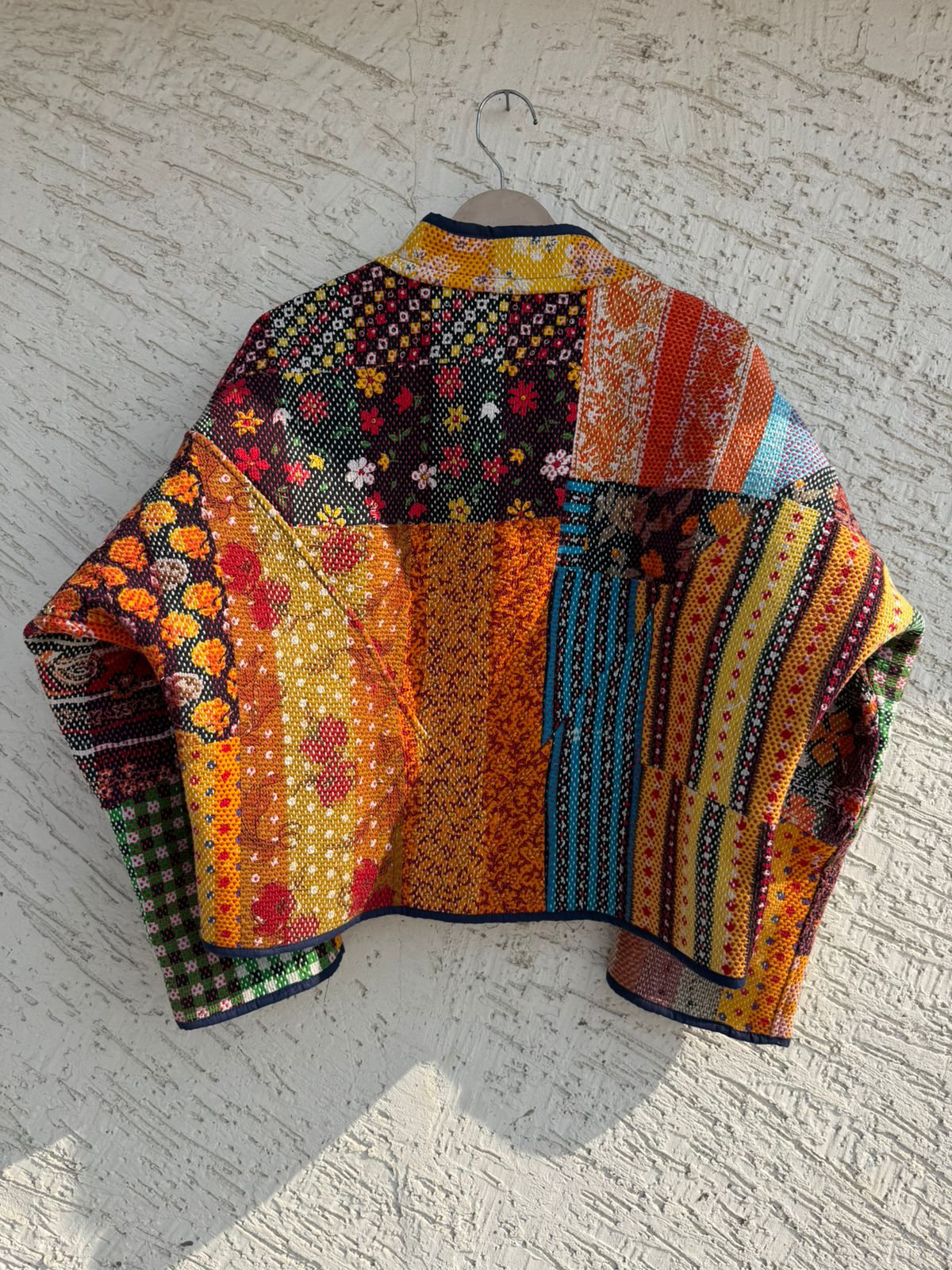 03 Lahori Kantha Jacket - Reversible