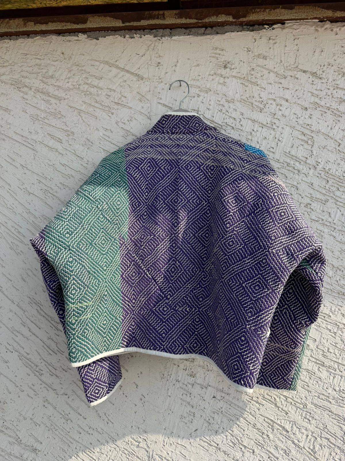 05 Lahori Kantha Jacket - Reversible