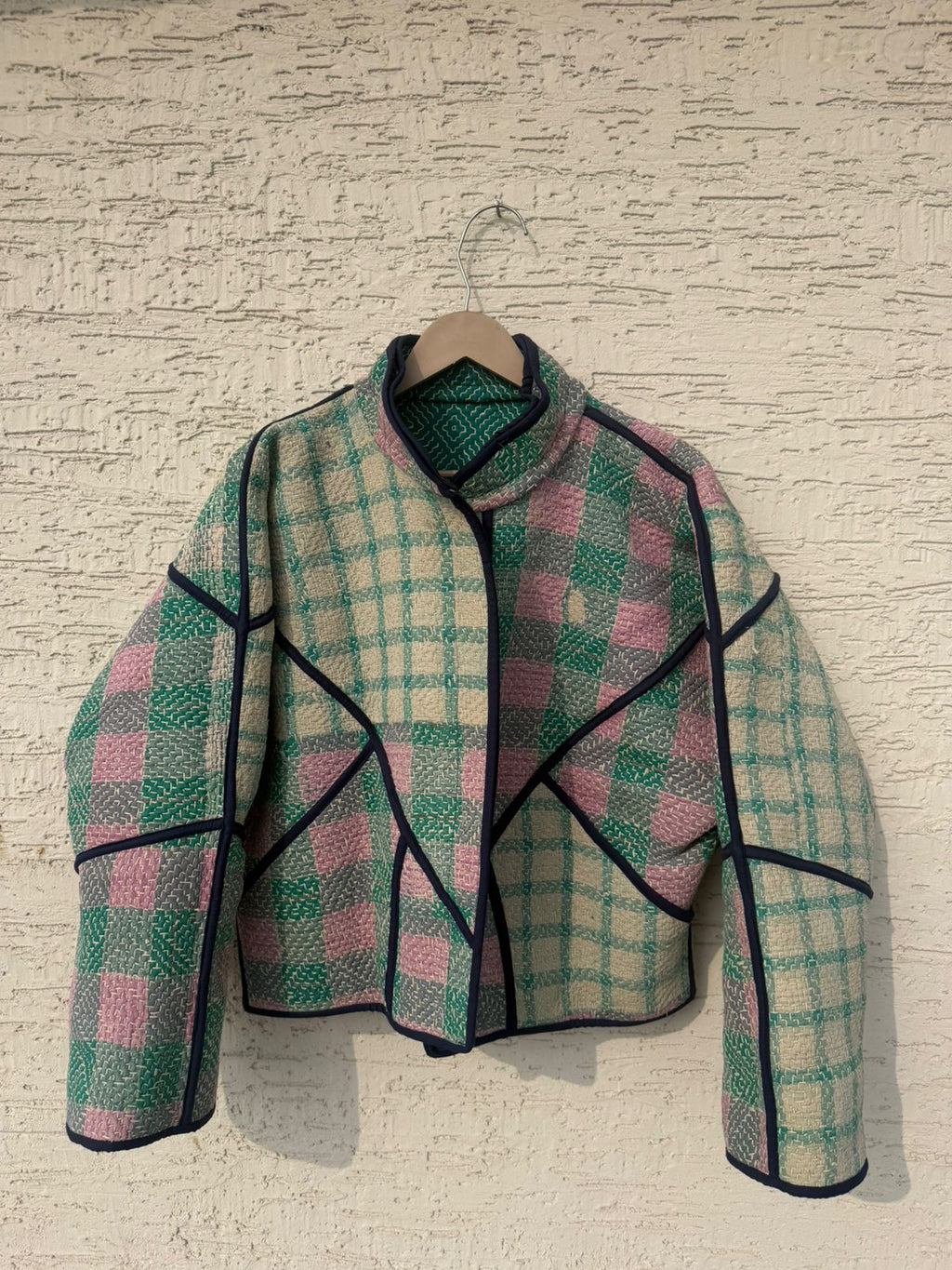 06 Lahori Kantha Jacket - Reversible