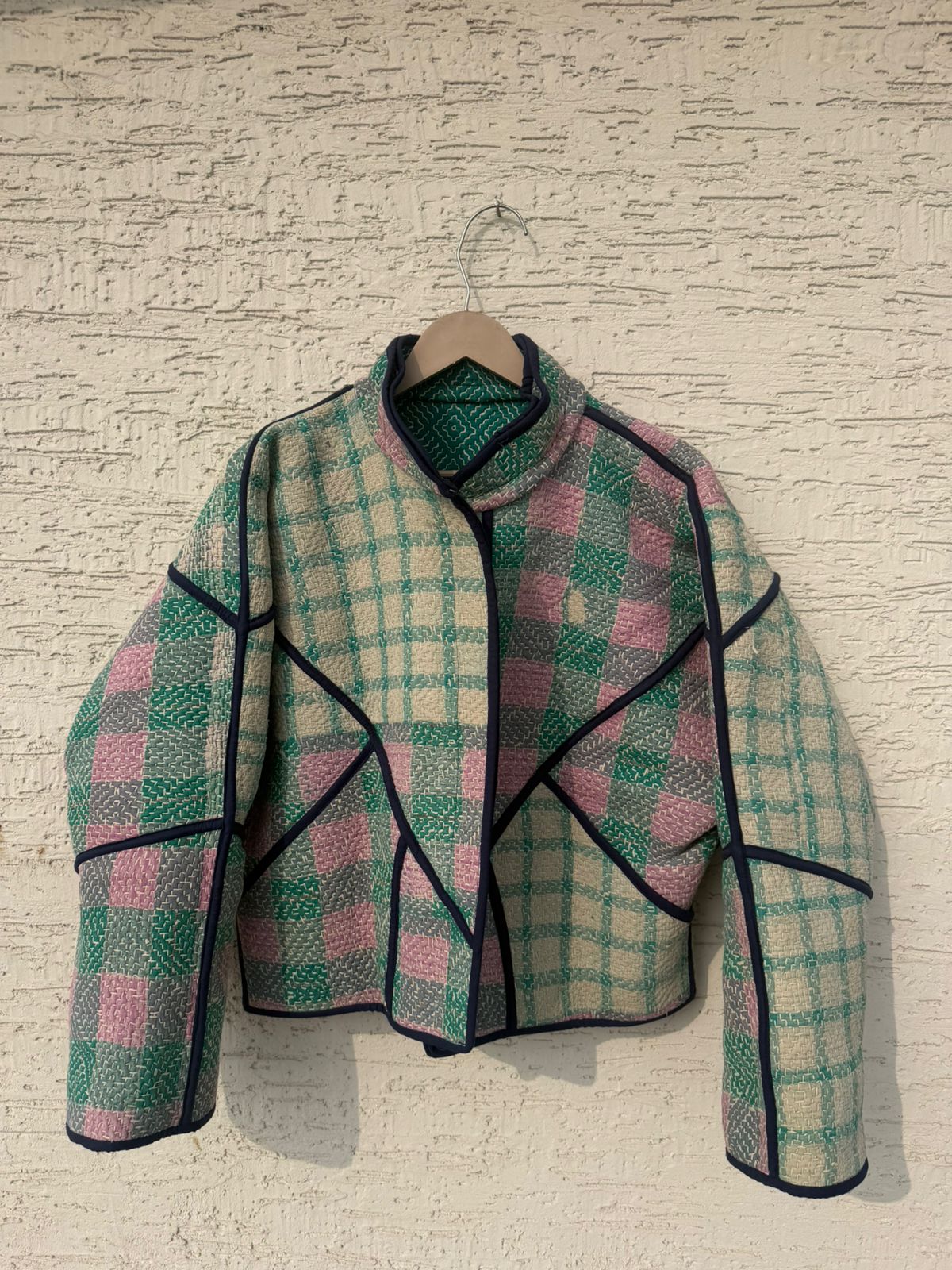 06 Lahori Kantha Jacket - Reversible