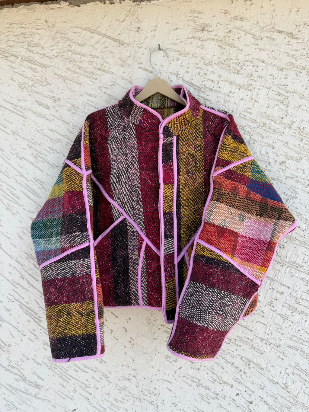 07 Lahori Kantha Jacket - Reversible