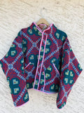 19 Cross Stitched Patchwork Jackets - Reversible