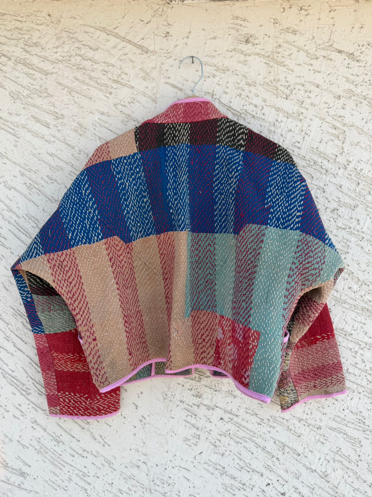 08 Lahori Kantha Jacket - Reversible