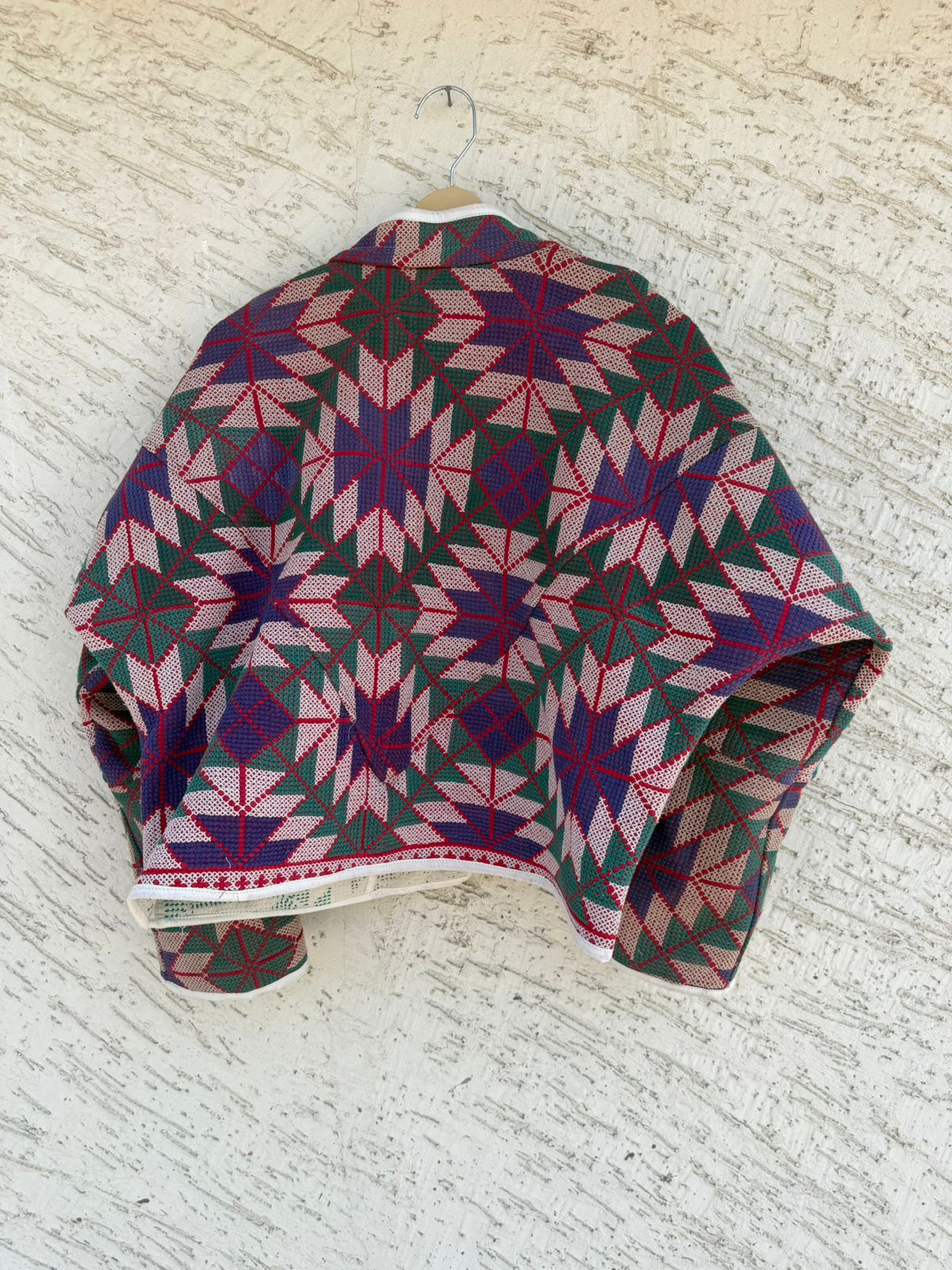 23 Cross Stitched Patchwork Jackets - Reversible
