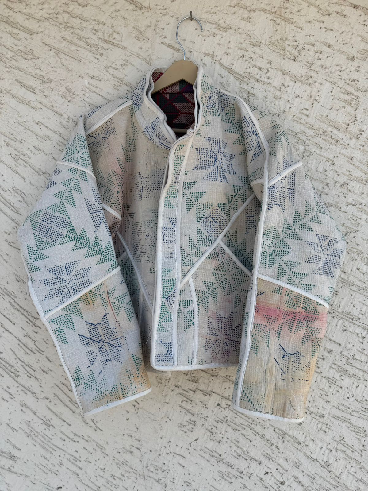 23 Cross Stitched Patchwork Jackets - Reversible