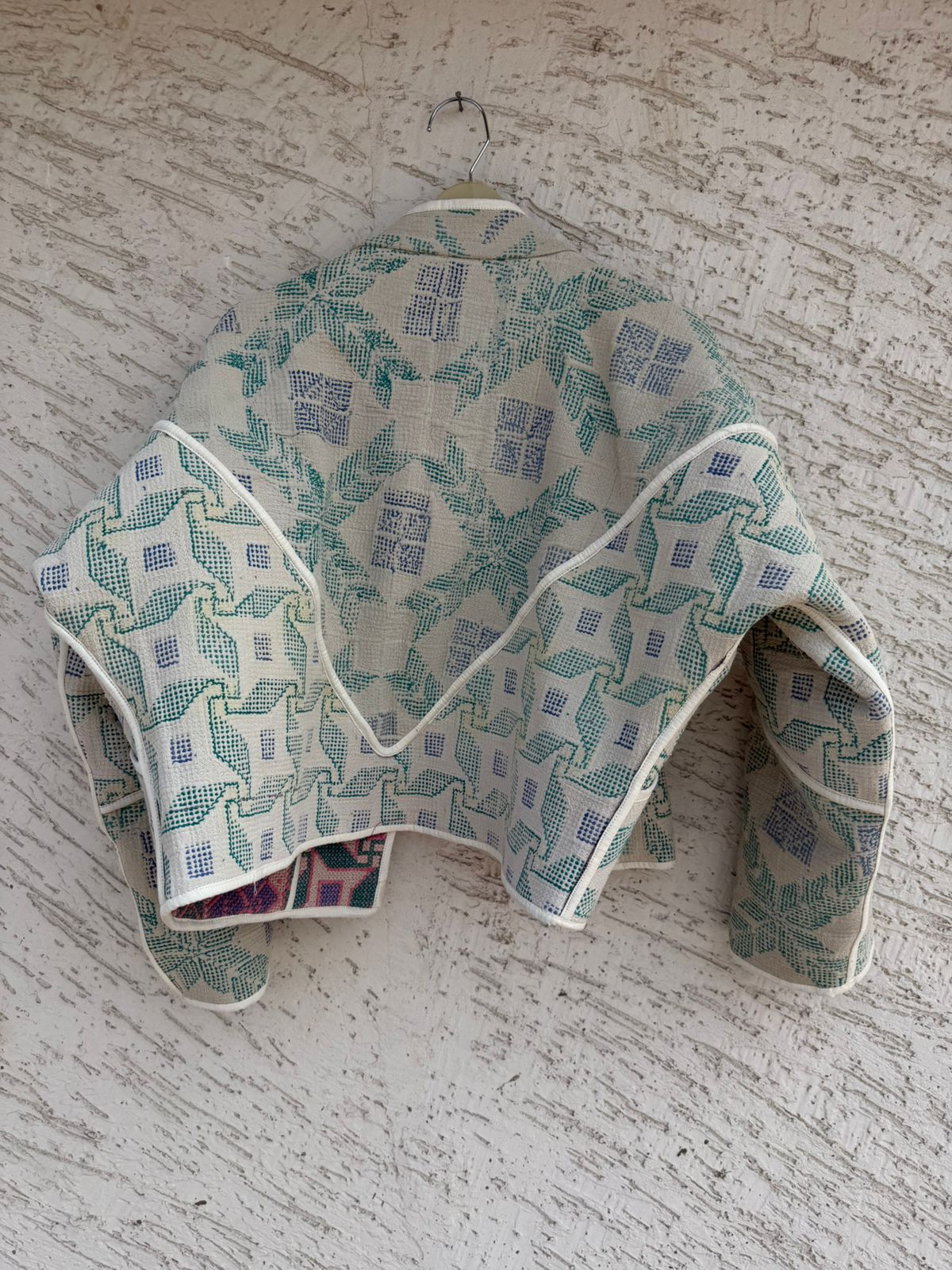 26 Cross Stitched Patchwork Jackets - Reversible