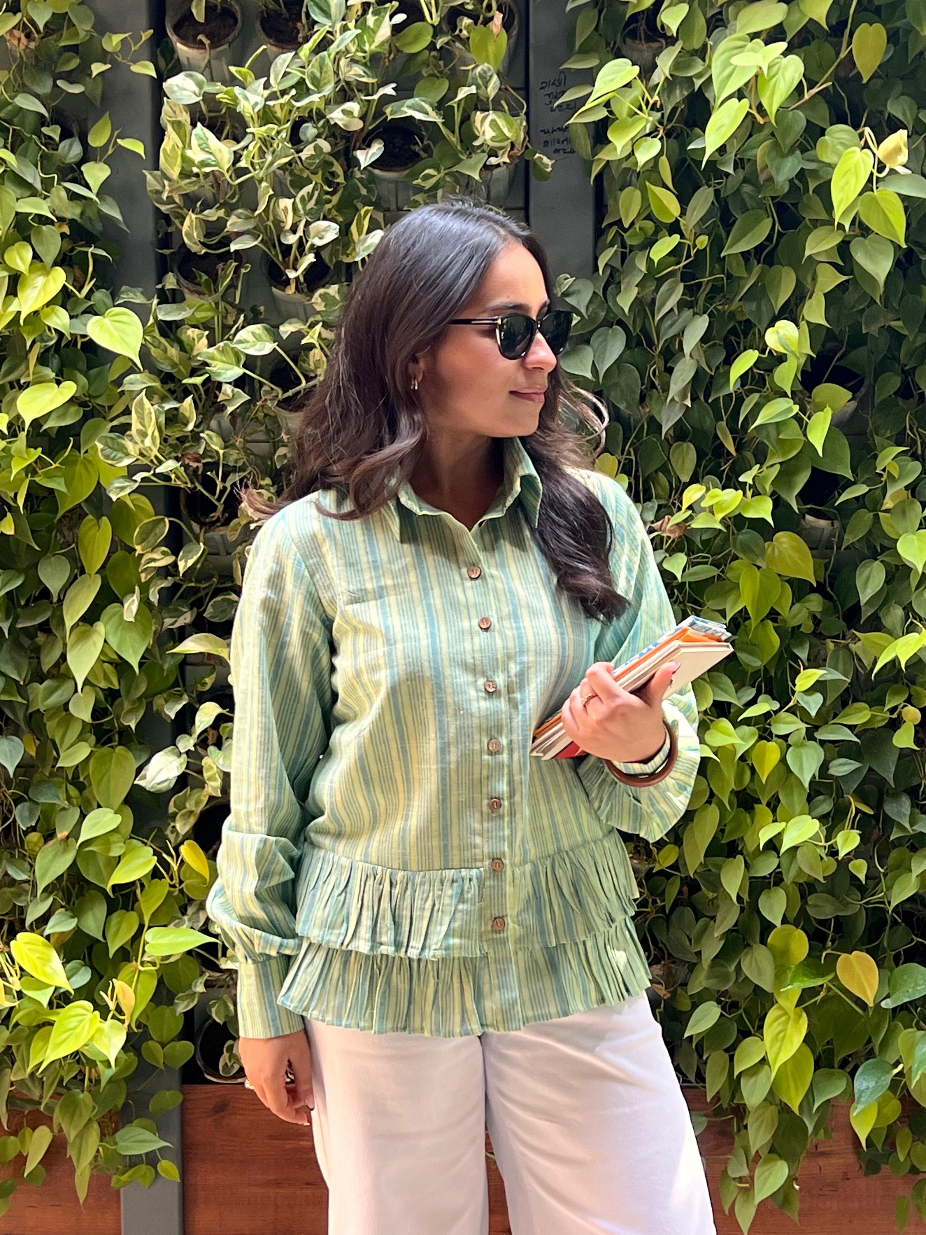 Double Frill Shirt