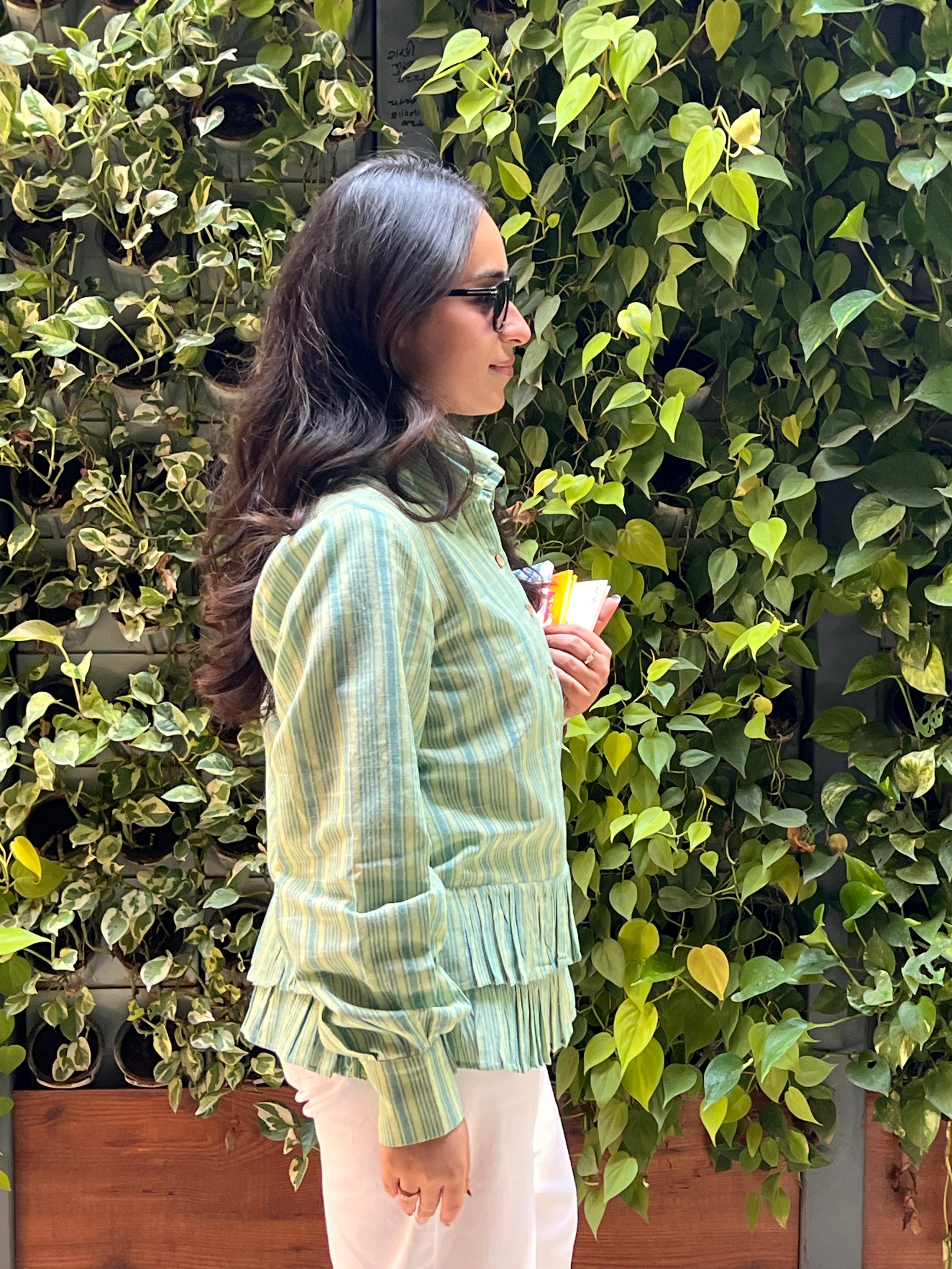 Double Frill Shirt