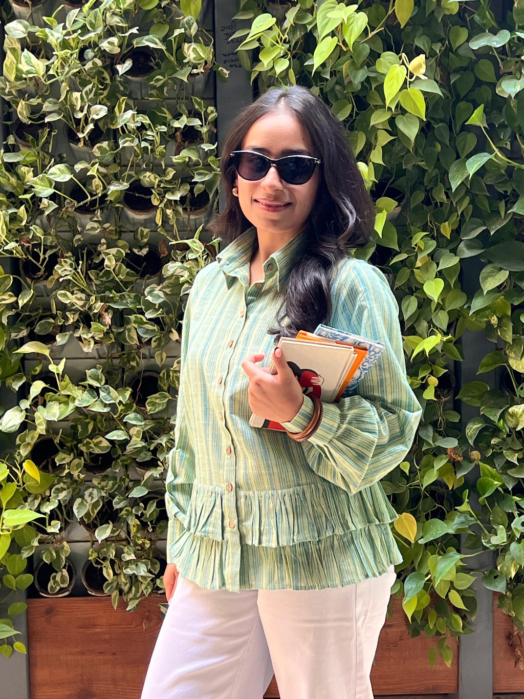Double Frill Shirt