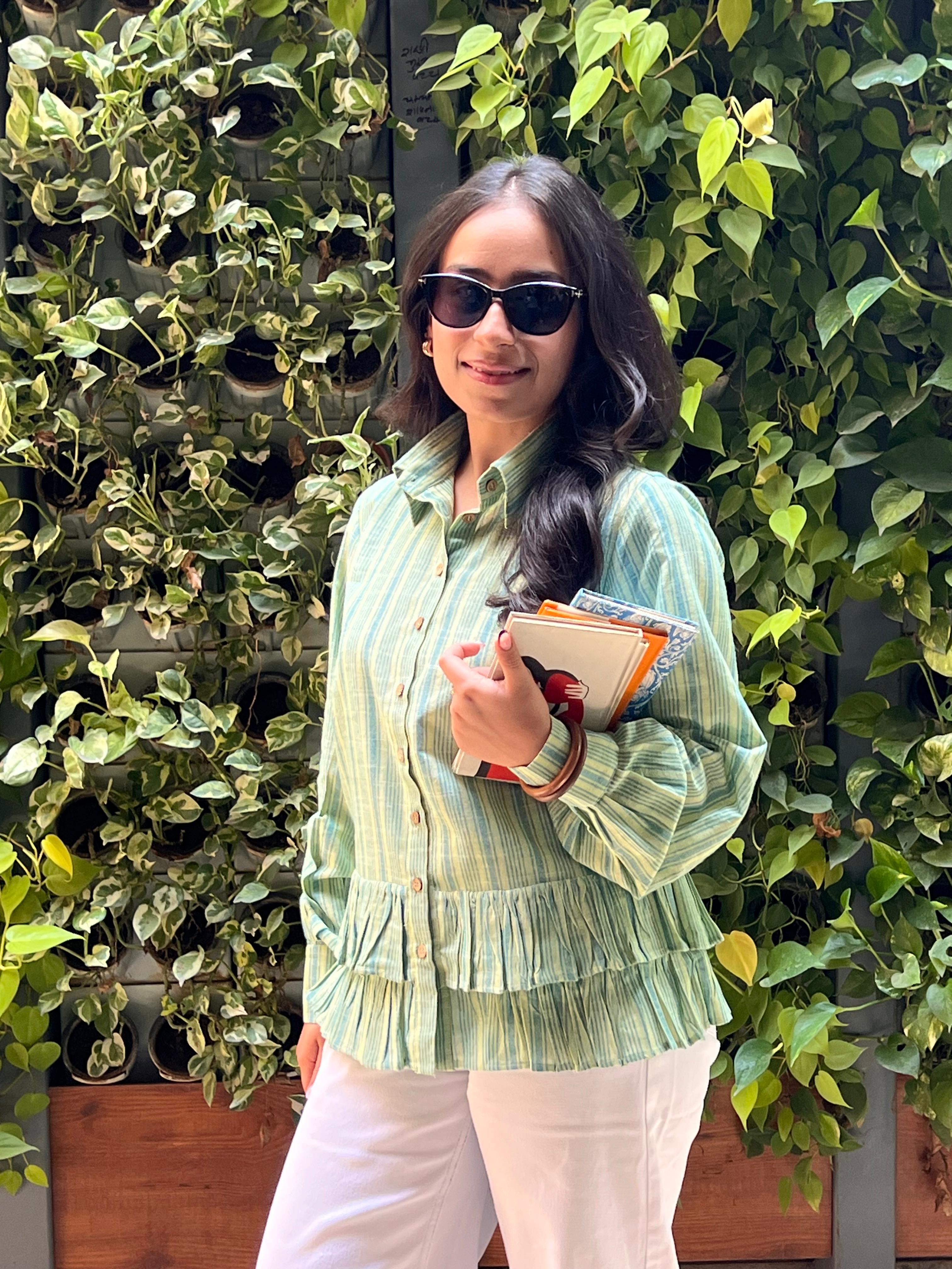 Double Frill Shirt