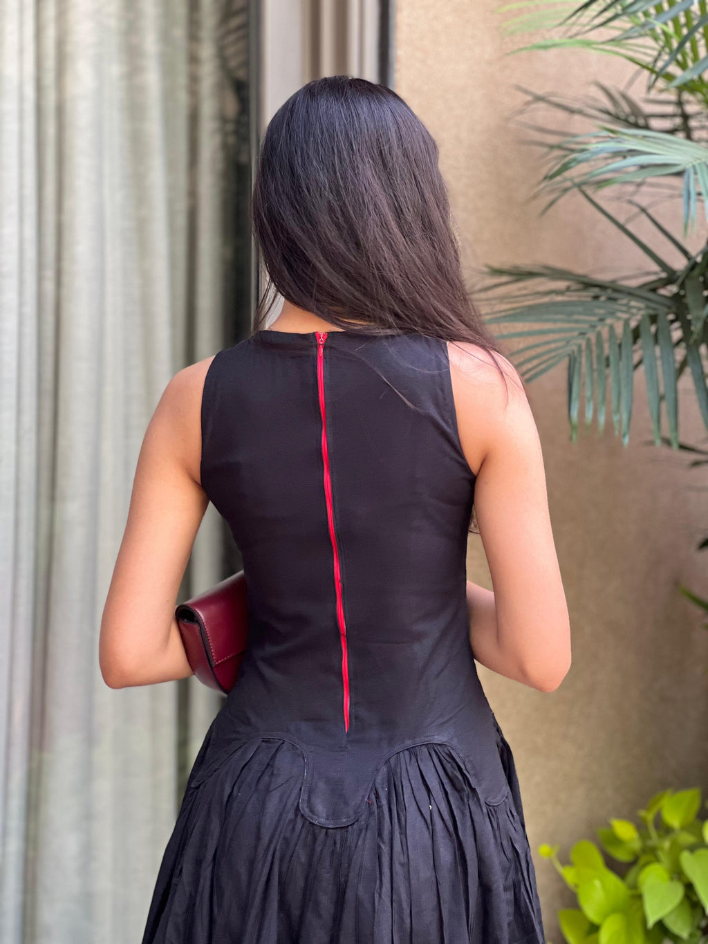 Black Drama Maxi Dress