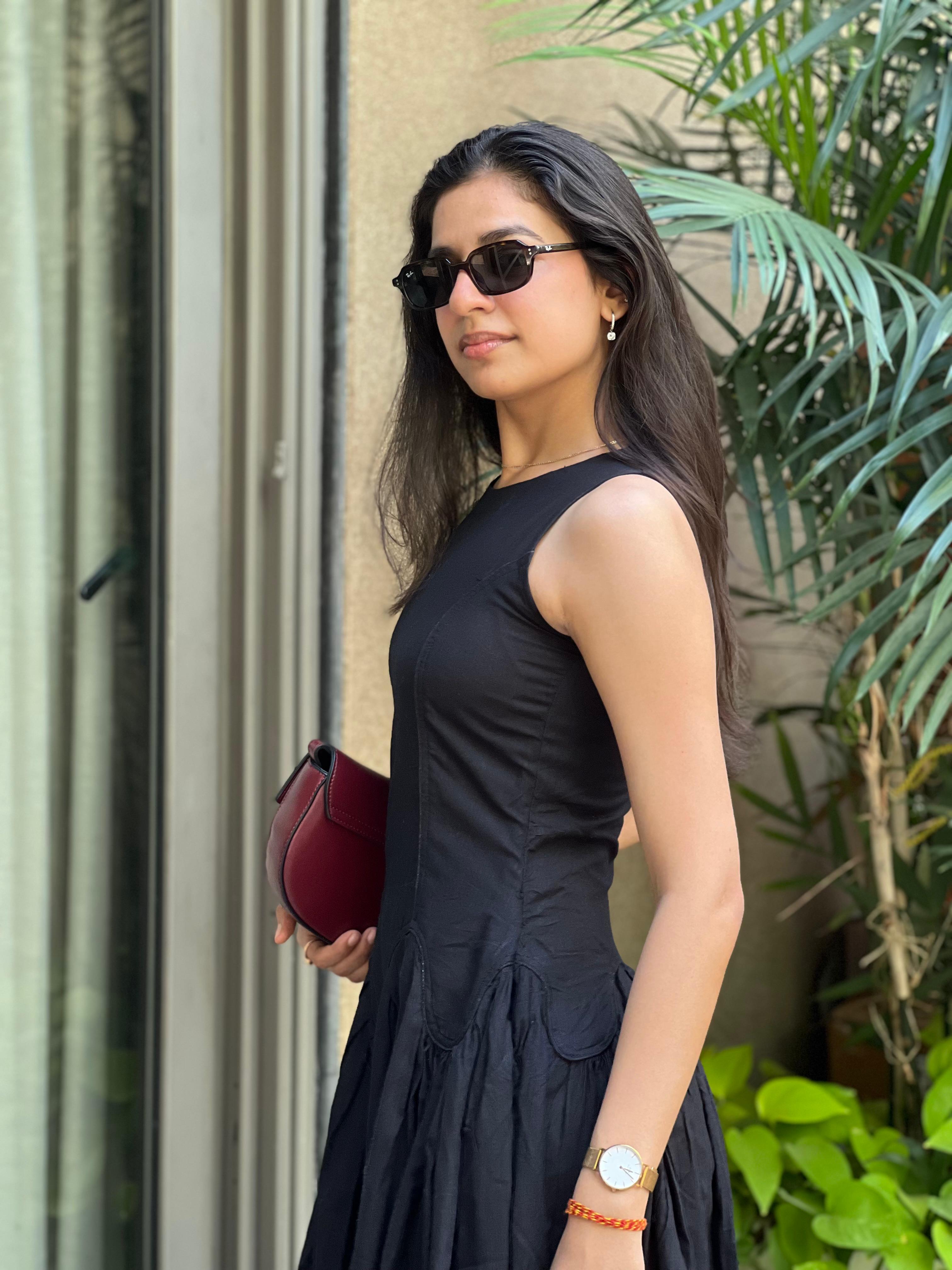 Black Drama Maxi Dress