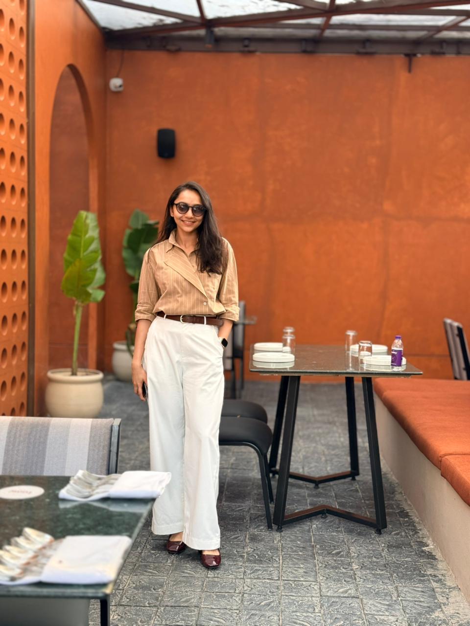 Korean Shirt - Caramel
