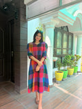 Madras Checks Dress