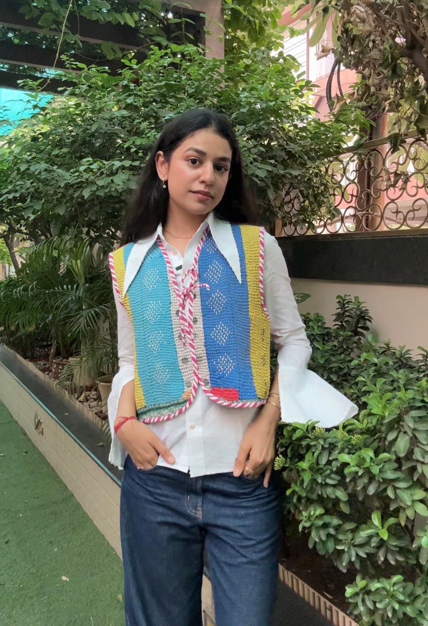 06- Kantha Vest