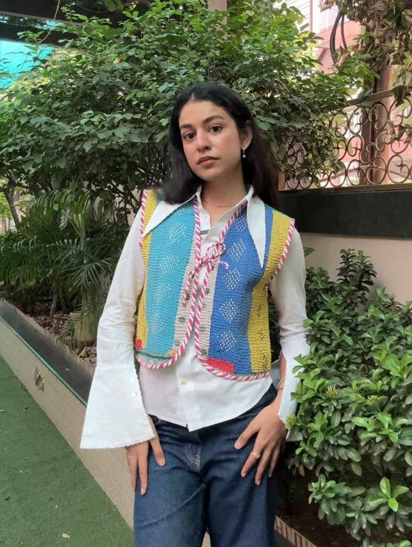 06- Kantha Vest