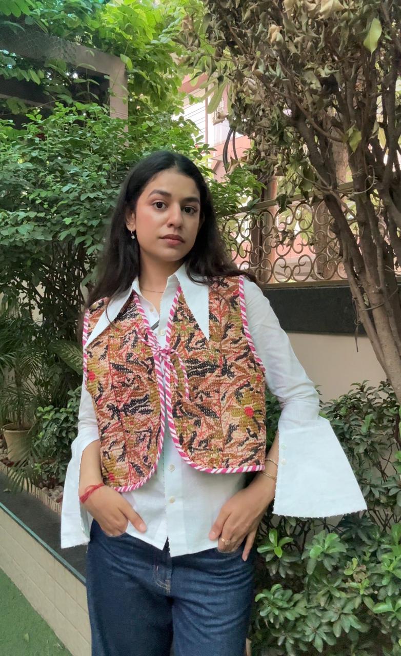 06- Kantha Vest