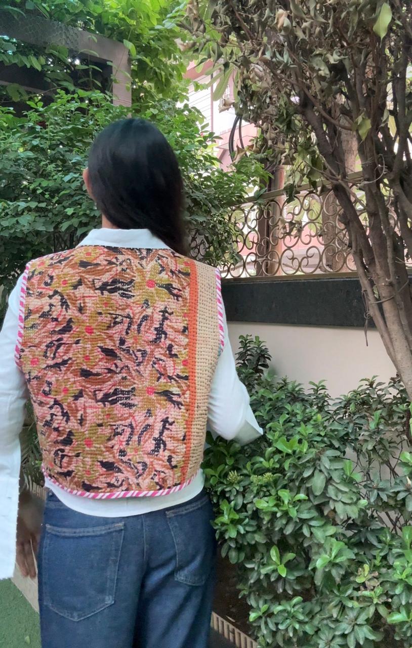 06- Kantha Vest